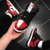 On-foot of the Air Jordan 1