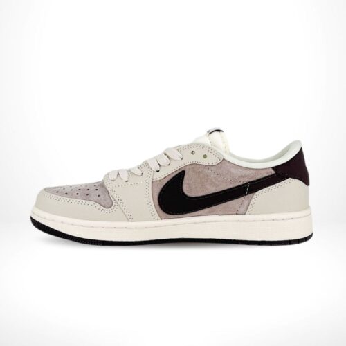 Side profile of the custom Air Jordan 1 Low