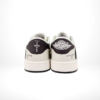Rear view of the custom Air Jordan 1 Low
