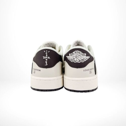 Rear view of the custom Air Jordan 1 Low