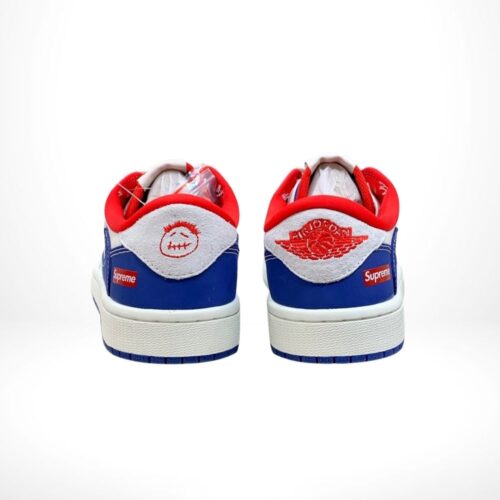 Rear view of the custom Air Jordan 1 Low