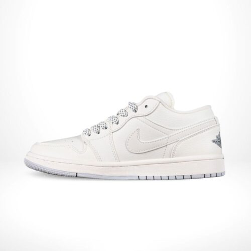 Side profile of the custom Air Jordan 1 Low