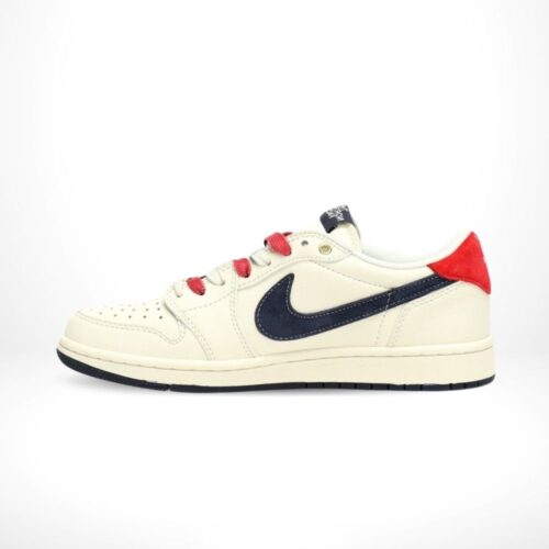 Side profile of the custom Air Jordan 1 Low