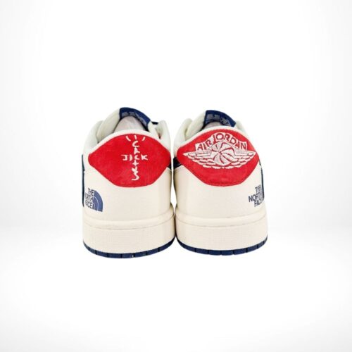 Back view of the custom Air Jordan 1 Low