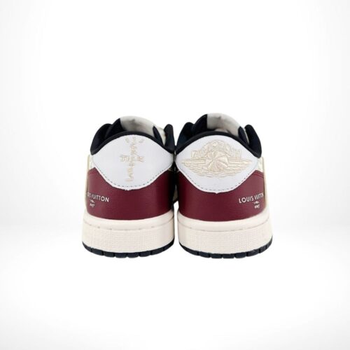 Rear view of the custom Air Jordan 1 Low