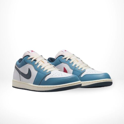 Angled side view of the Air Jordan 1 Low