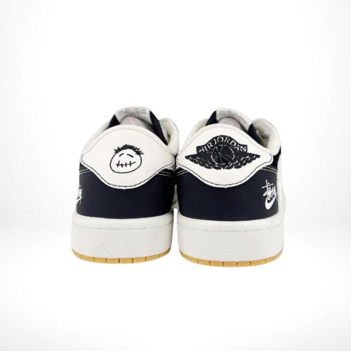 Rear view of the Air Jordan 1 Low