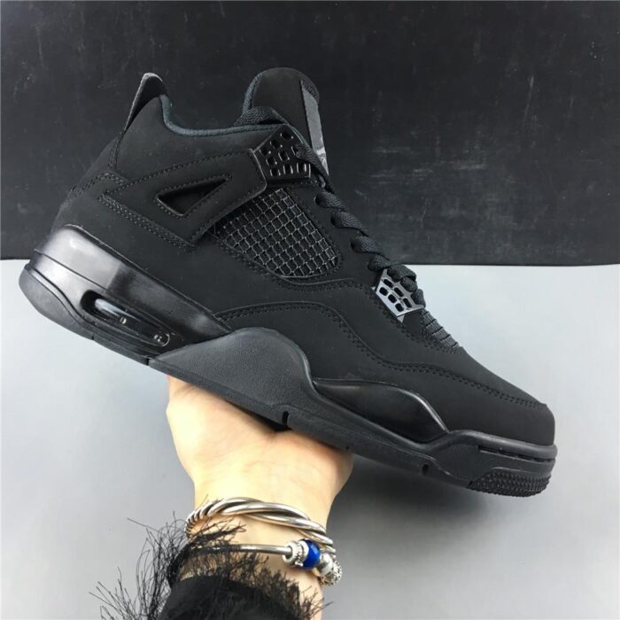 NIKE AIR JORDAN 4 RETRO BLACK CAT 2020 CU1110 010 - Image 5