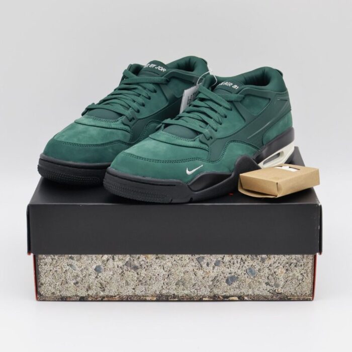 NIKE AIR JORDAN 4 RM GRANDMA DRIVEWAY X NIGEL SYLVESTER GREEN BLACK HF4334 300 - Image 3