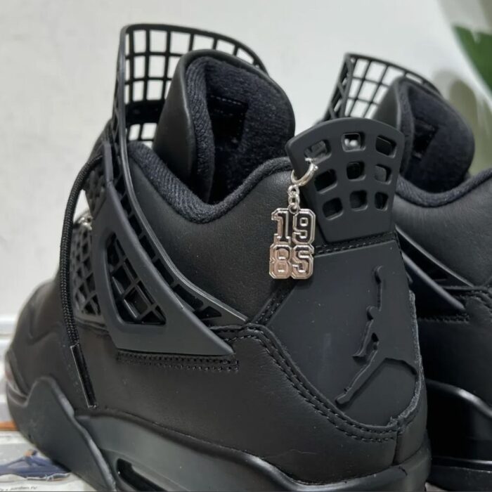 NIKE AIR JORDAN 4 NET BLACK FN7251 001 - Image 7