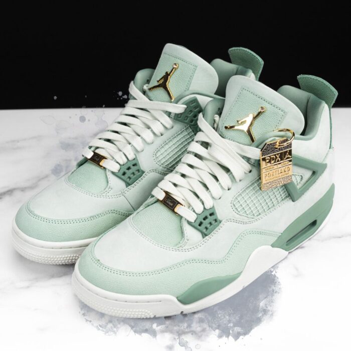 NIKE AIR JORDAN 4 FIRST CLASS GREEN - Image 2