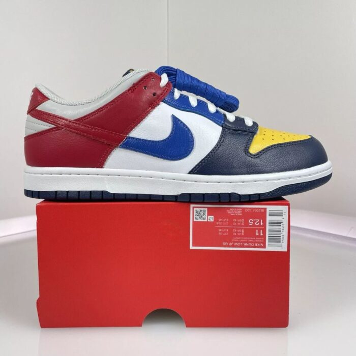 NIKE DUNK LOW CO JP WHAT THE MIDNIGHT NAVY AND VARSITY RED IB2051 400 - Image 4