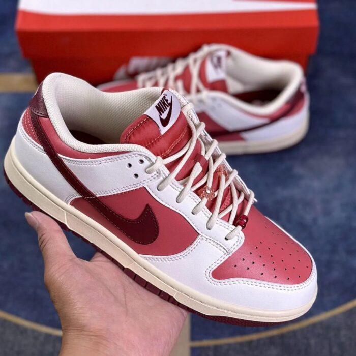 NIKE DUNK LOW VALENTINE’S DAY PINK WHITE HF0736 161 - Image 3