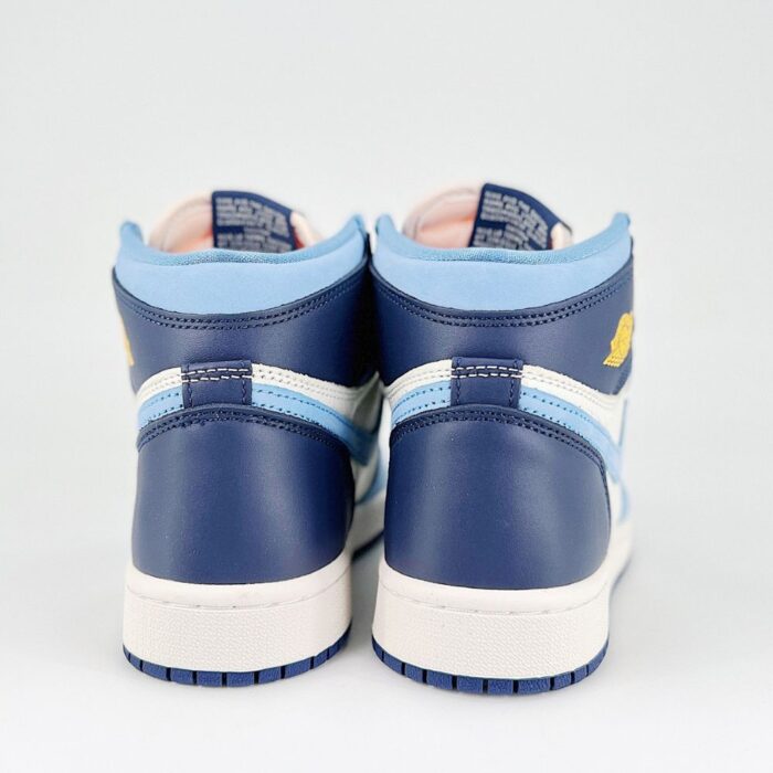 NIKE AIR JORDAN 1 HIGH OG FIRST IN FLIGHT UNIVERSITY BLUE MIDNIGHT NAVY SAIL FD2596 400 - Image 5