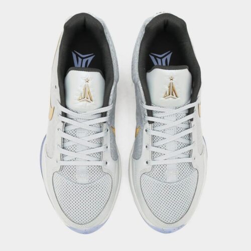 NIKE JA MORANT 2 CHRISTMAS LIGHT SILVER AND IRON GREY FV6070 002 - Image 4