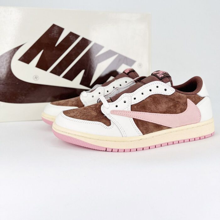 NIKE AIR JORDAN 1 LOW OG X TRAVIS SCOTT DARK PONY DZ4137 206 - Image 2