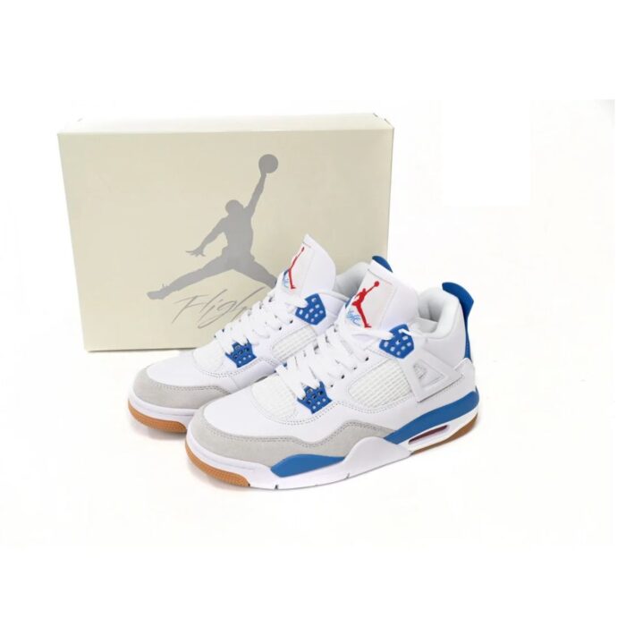NIKE SB X AIR JORDAN 4 SAPPHIRE BLUE - Image 2