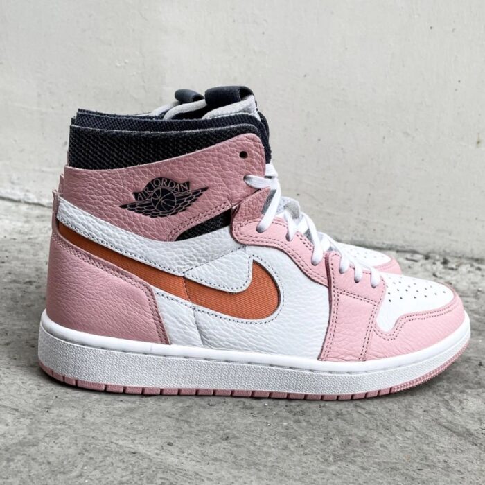 NIKE AIR JORDAN 1 HIGH ZOOM CMFT PINK GLAZE CACTUS FLOWER CT0979 601 - Image 3