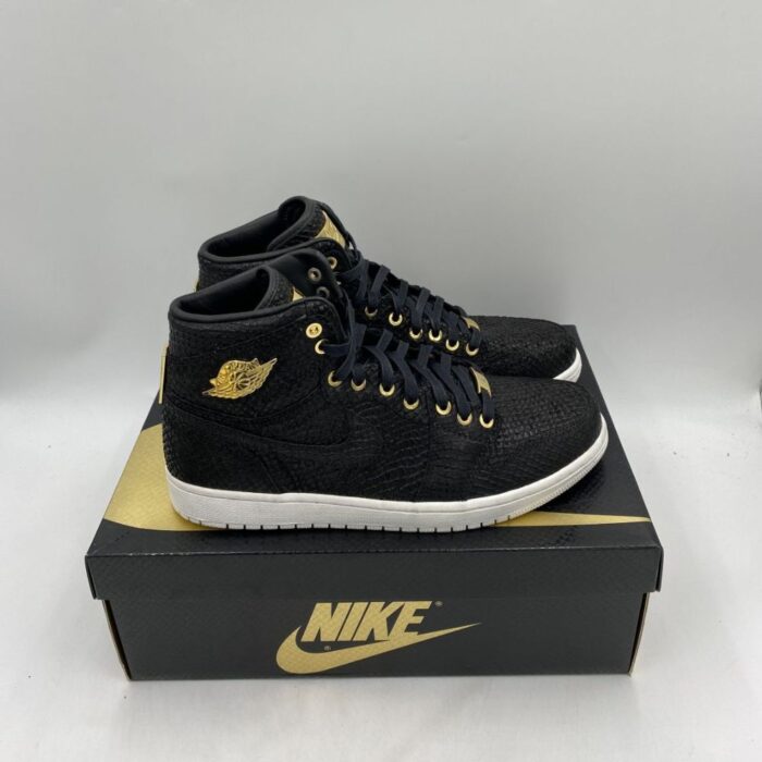 NIKE AIR JORDAN 1 RETRO PINNACLE BLACK 705075 030 - Image 2