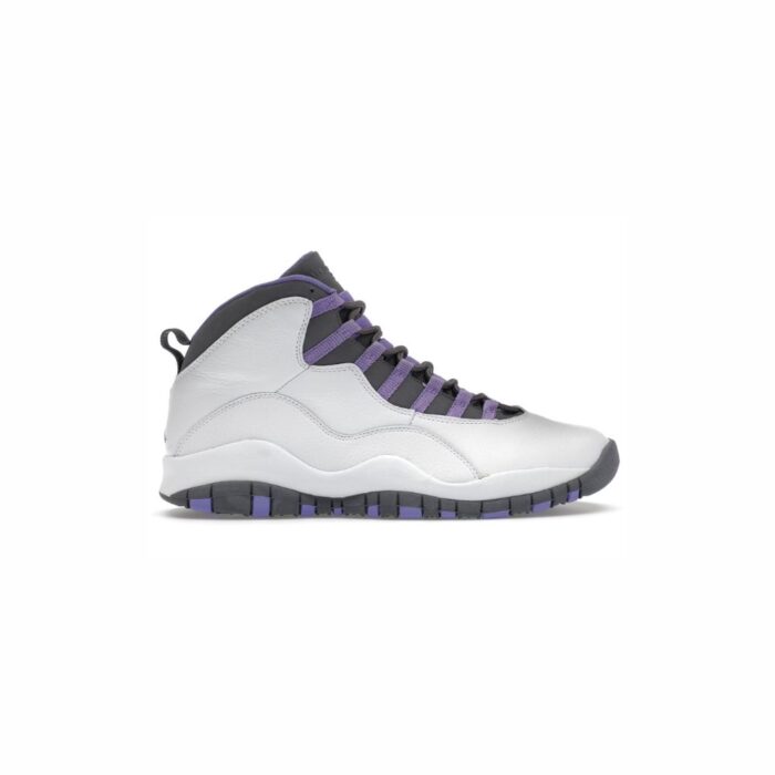 NIKE AIR JORDAN 10 RETRO WHITE MEDIUM VIOLET 311770 151 - Image 2