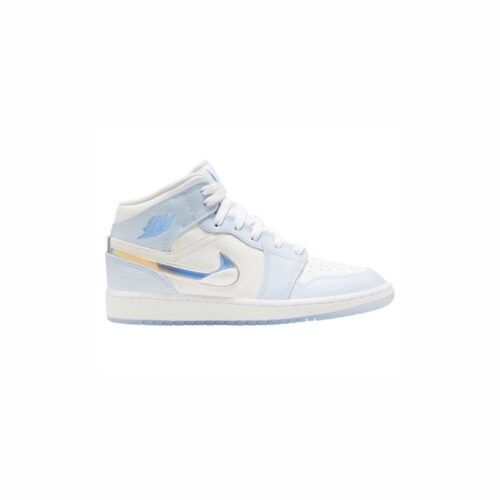 NIKE AIR JORDAN 1 MID SE GLITTER SWOOSH FQ9117 400 - Image 2