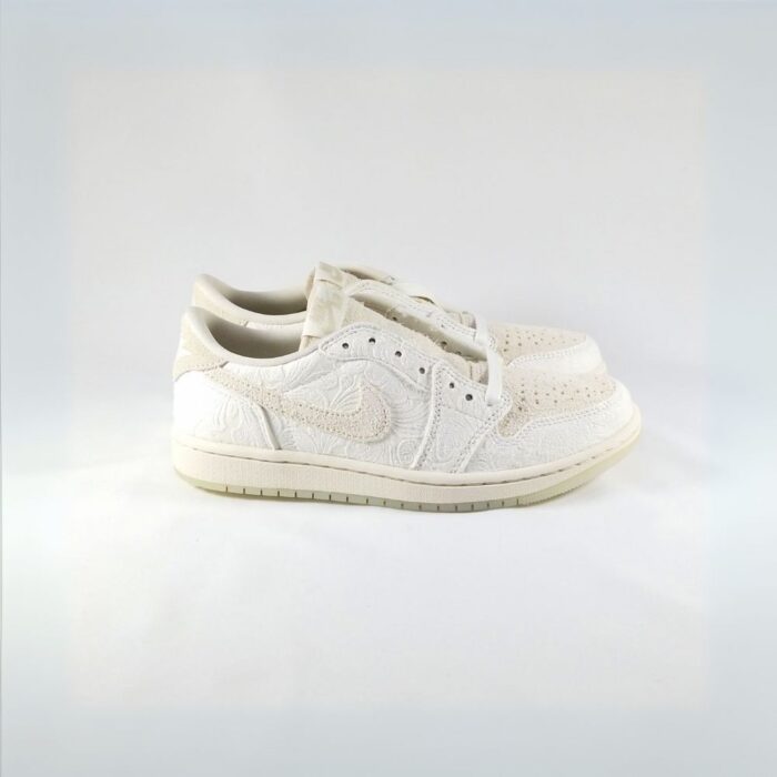 NIKE AIR JORDAN 1 LOW OG X CHRIS PAUL GIVE THEM FLOWERS FZ0455 200 - Image 2