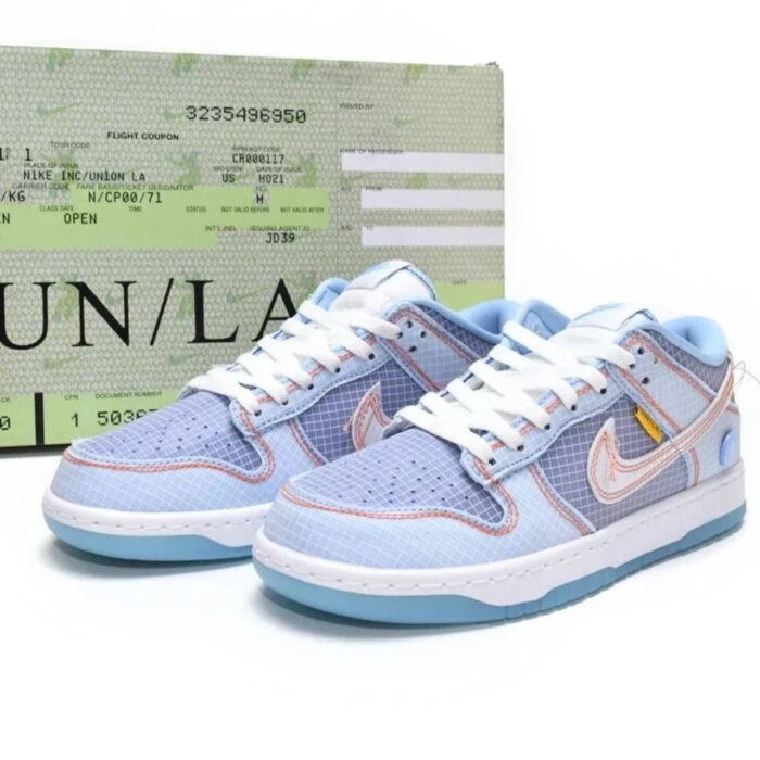 NIKE DUNK LOW X UNION ARGON DJ9649 400 - Image 2