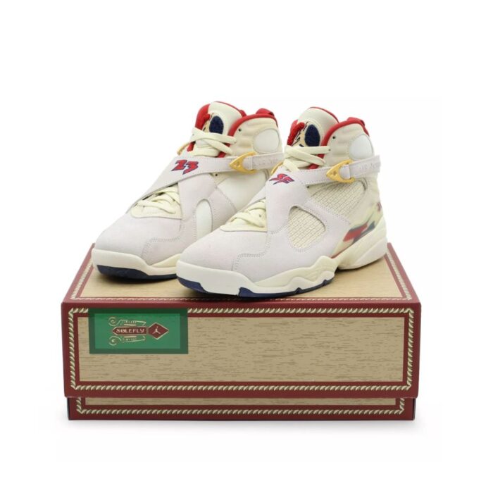 NIKE AIR JORDAN 8 RETRO X SOLEFLY MI CASA ES SU CASA FJ2850 107 - Image 2