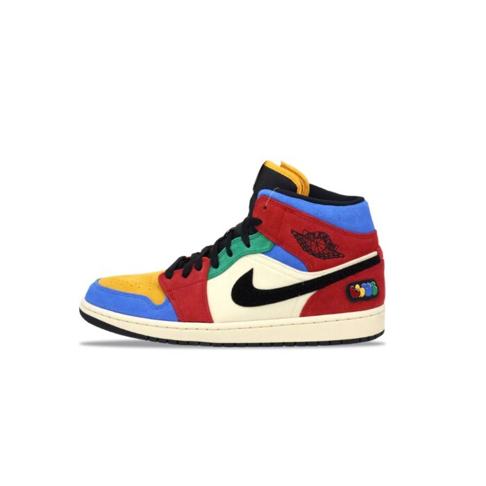 NIKE AIR JORDAN 1 MID SE FEARLESS BLUE THE GREAT CU2805 100 - Image 2