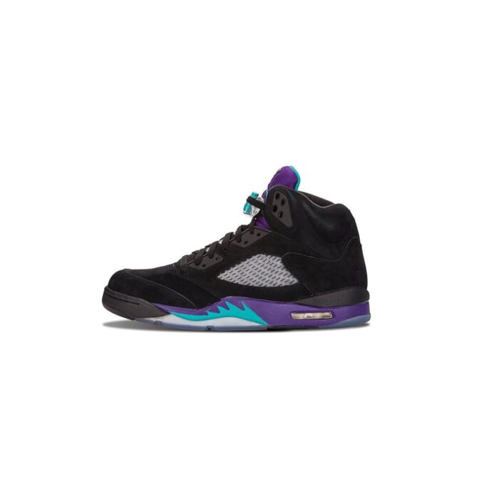 NIKE AIR JORDAN 5 BLACK GRAPE 136027 007 - Image 2