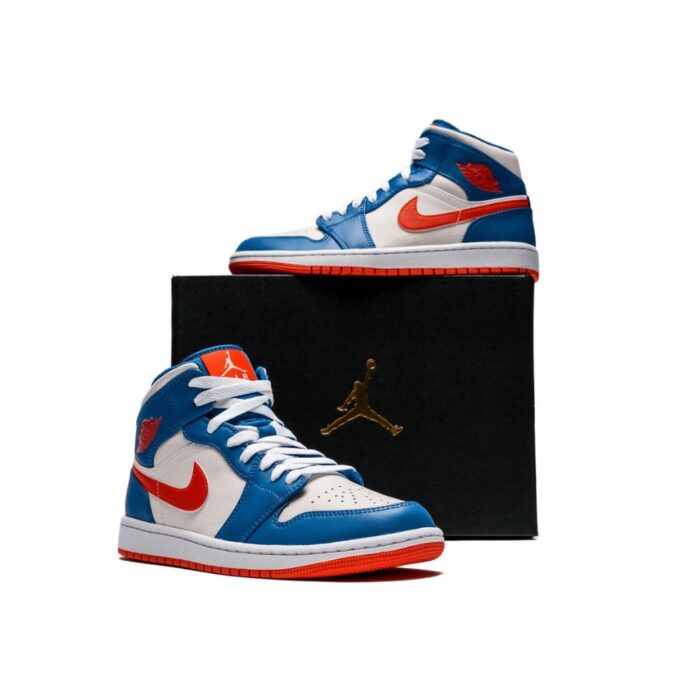 NIKE AIR JORDAN 1 MID KNICKS FD1029 400 - Image 2