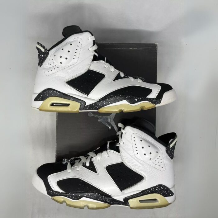 NIKE AIR JORDAN 6 RETRO OREO 384664 101 - Image 2