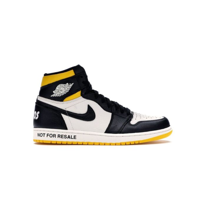 NIKE AIR JORDAN 1 RETRO HIGH NOT FOR RESALE VARSITY MAIZE 861428 107 - Image 2