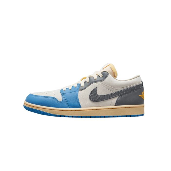 NIKE AIR JORDAN 1 LOW VINTAGE UNC GREY DZ5376 469 - Image 2