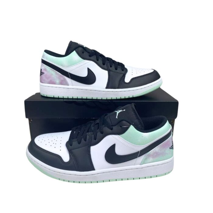 NIKE AIR JORDAN 1 LOW TIE DYE DM1199 100 - Image 2