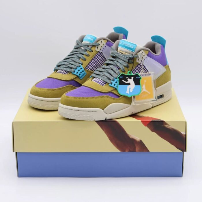 NIKE AIR JORDAN 4 RETRO SP 30TH ANNIVERSARY UNION DESERT MOSS DJ5718 300 - Image 2