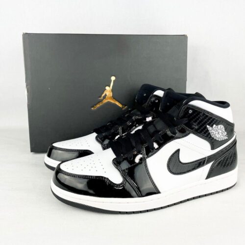NIKE AIR JORDAN 1 MID CARBON FIBER DD1649 001 - Image 2