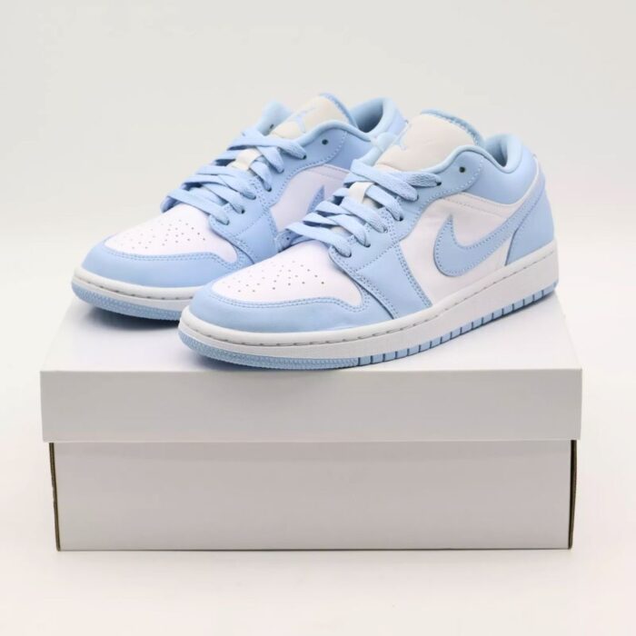 NIKE AIR JORDAN 1 LOW ALUMINUM DC0774 141 - Image 2
