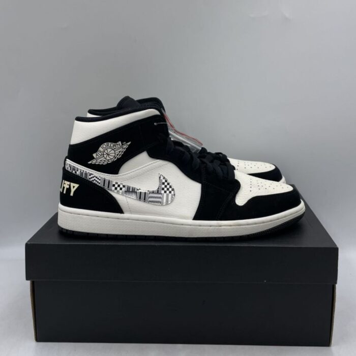 NIKE AIR JORDAN 1 MID EQUALITY 2019 852542 010 - Image 2