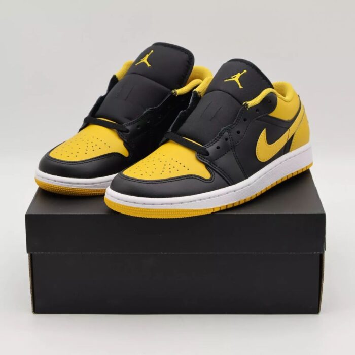 NIKE AIR JORDAN 1 LOW YELLOW OCHRE 553560 072 - Image 2
