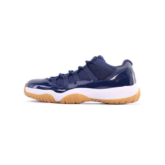 NIKE AIR JORDAN 11 RETRO LOW NAVY GUM 528895 405 - Image 2