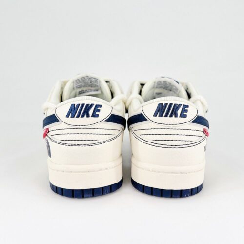 NIKE DUNK SB LOW X SUPREME X THE NORTH FACE NAVY WHITE - Image 3