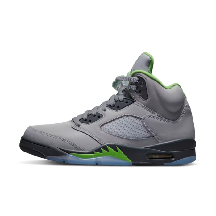 NIKE AIR JORDAN 5 GREEN BEAN FLINT GREY SILVER DM9014 003 - Image 3