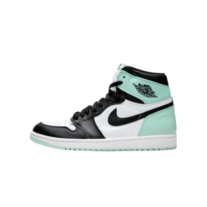 NIKE AIR JORDAN 1 RETRO HIGH IGLOO WHITE IGLOO BLACK 861428 100 - Image 3