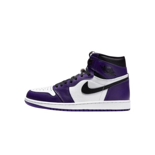 NIKE AIR JORDAN 1 RETRO HIGH COURT PURPLE WHITE BLACK 555088 500 - Image 3
