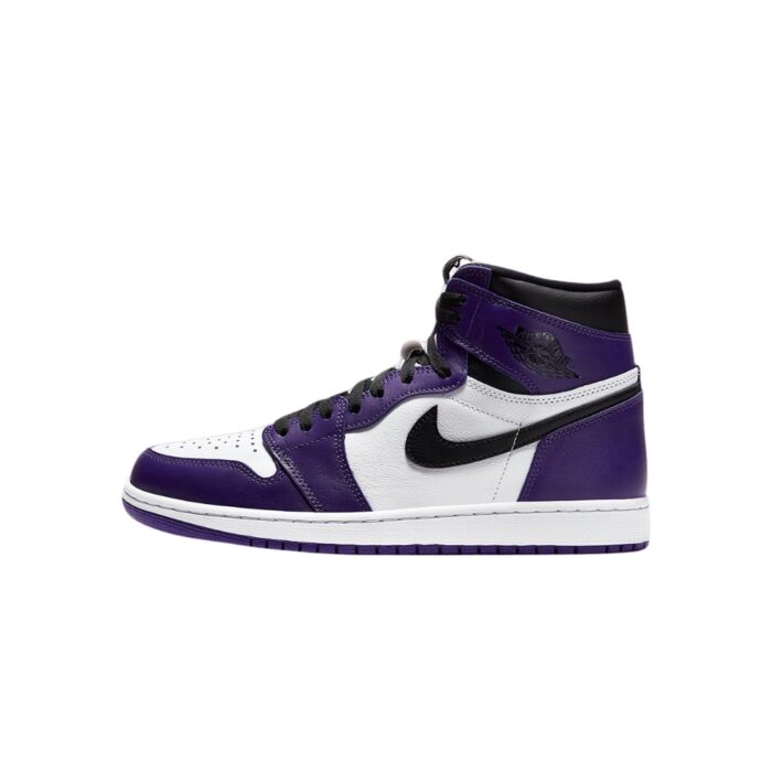 NIKE AIR JORDAN 1 RETRO HIGH COURT PURPLE WHITE BLACK 555088 500 - Image 3