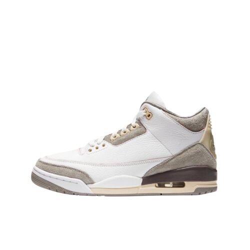 NIKE AIR JORDAN 3 X A MA MANIERE RAISED BY WOMEN WHITE MEDIUM GREY VIOLET ORE DH3434 110 - Image 3
