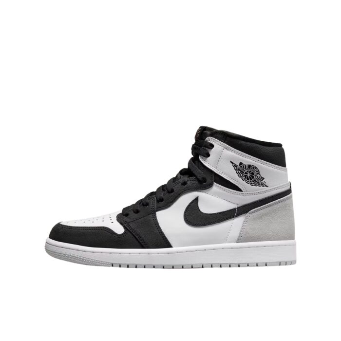NIKE AIR JORDAN 1 RETRO HIGH OG STAGE HAZE WHITE BLEACHED CORAL BLACK GREY FOG 555088 108 - Image 3