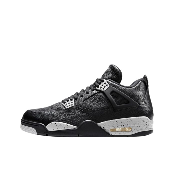 NIKE AIR JORDAN 4 RETRO OREO BLACK TECH GREY BLACK 314254 033 - Image 3