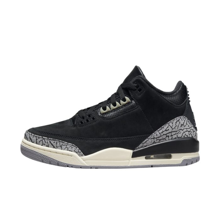 NIKE AIR JORDAN 3 OFF NOIR BLACK COCONUT MILK CEMENT GREY CK9246 001 - Image 3